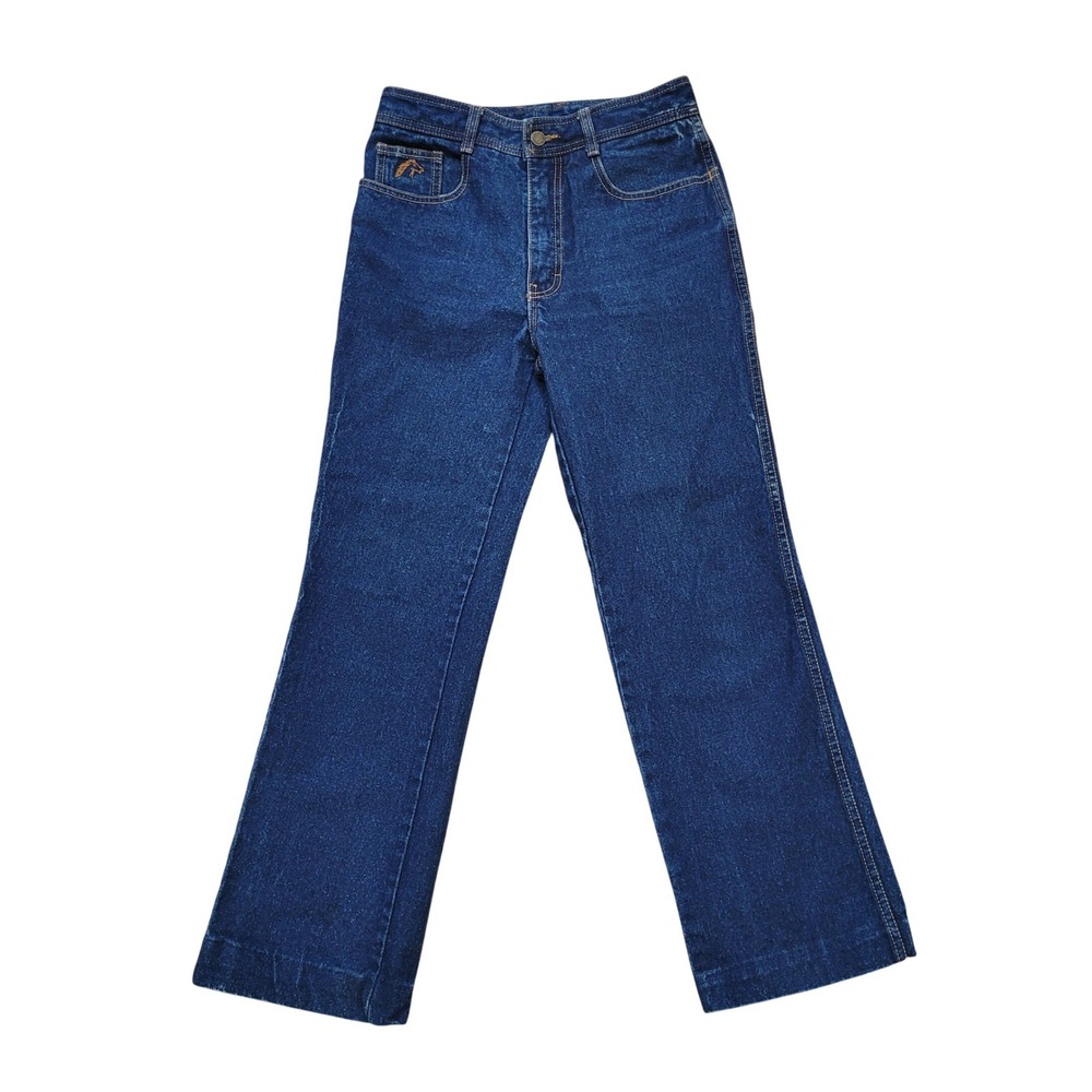 Vintage Jordache High Waisted Straight Leg Jeans Dark Wash  Horse